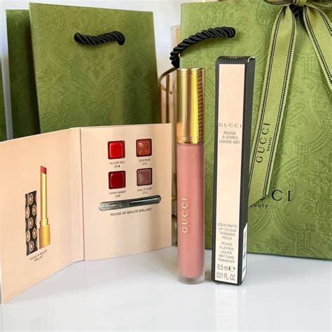 gucci lip oil